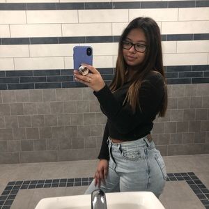 American Eagle mom jeans